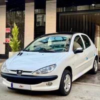 اجاره خودرو ۲۰۶ سقف شیشه/رنت206/کرایه ماشین