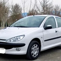 اجاره خودرو ۲۰۶ اس دی سفید اجاره ای